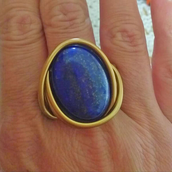 Anello con Lapislazzuli - immagine 2