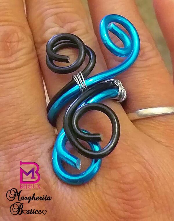 Anello Wire bicolor