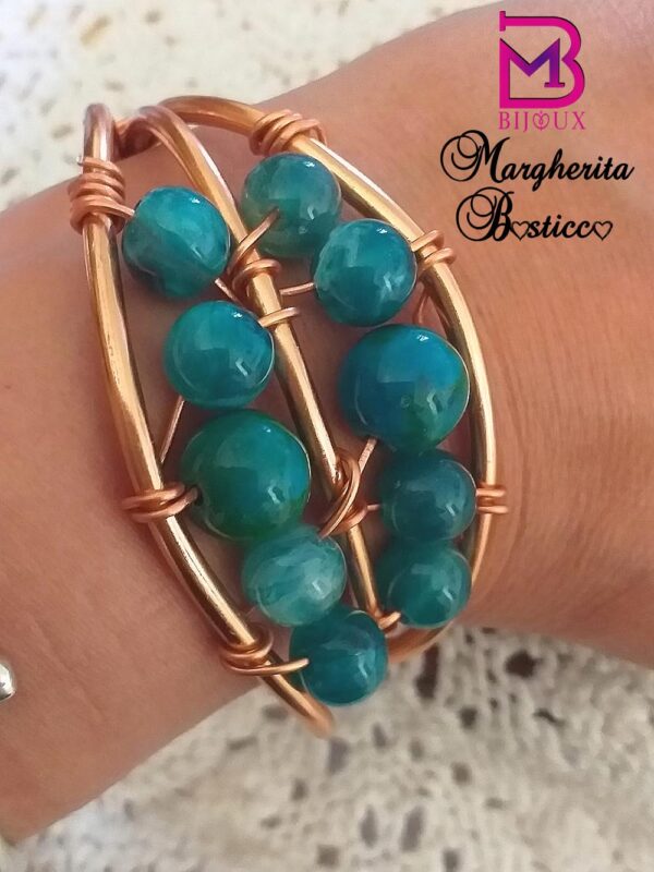 Bracciale in Alluminio ramato