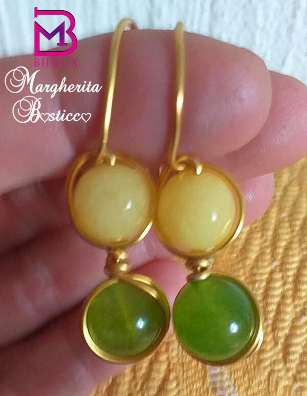 Anello e orecchini realizzati con tecnica Wire - immagine 2