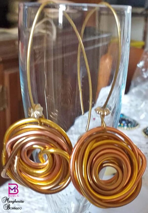 Parure composta da anello, orecchini, semplice girocollo - immagine 3