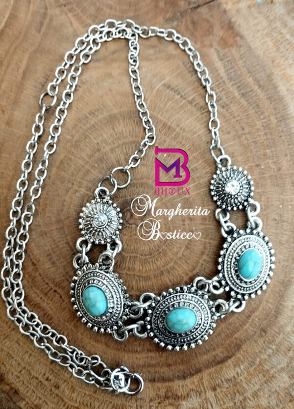 Collana con  di turchese