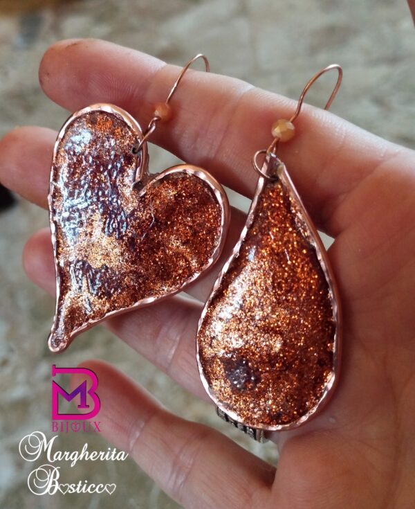 Orecchini Desigual Cuore e goccia