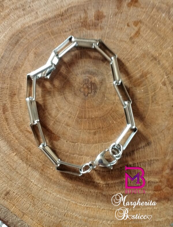Bracciale uomo in acciaio