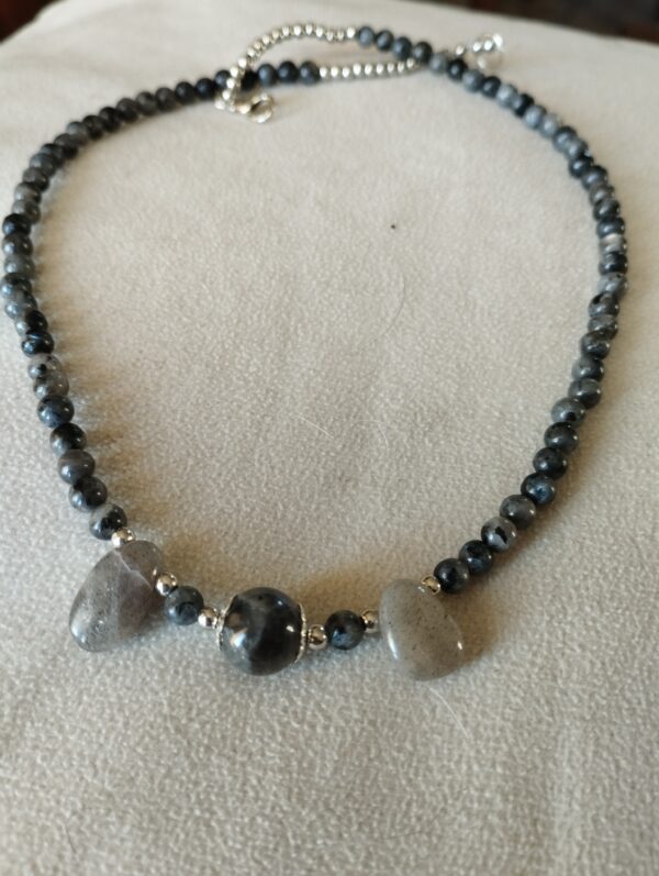 Collana Girocollo con labradorite
